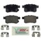 Bosch Blue Disc Brak Disc Brake Pads, Be1336H BE1336H - alternate 1